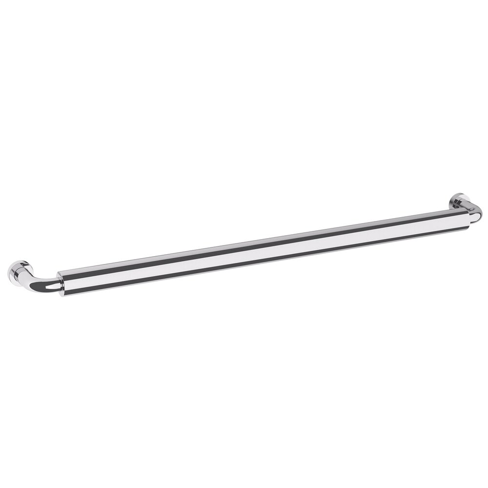 18" Centers Hollywood Hills Appliance Pull in Polished Chrome