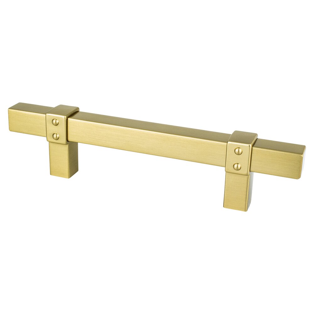 96mm Centers Classic Comfort Pull in Modern Brushed Gold