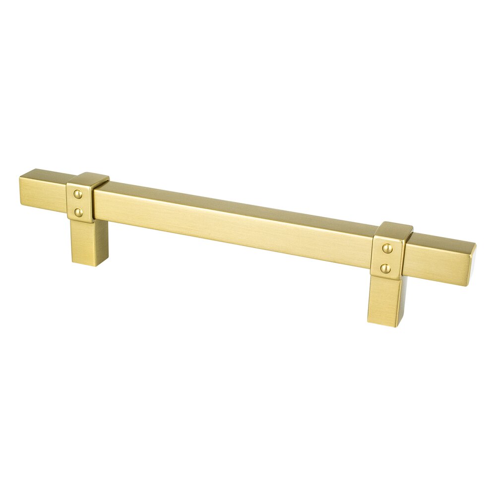 128mm Centers Classic Comfort Pull in Modern Brushed Gold