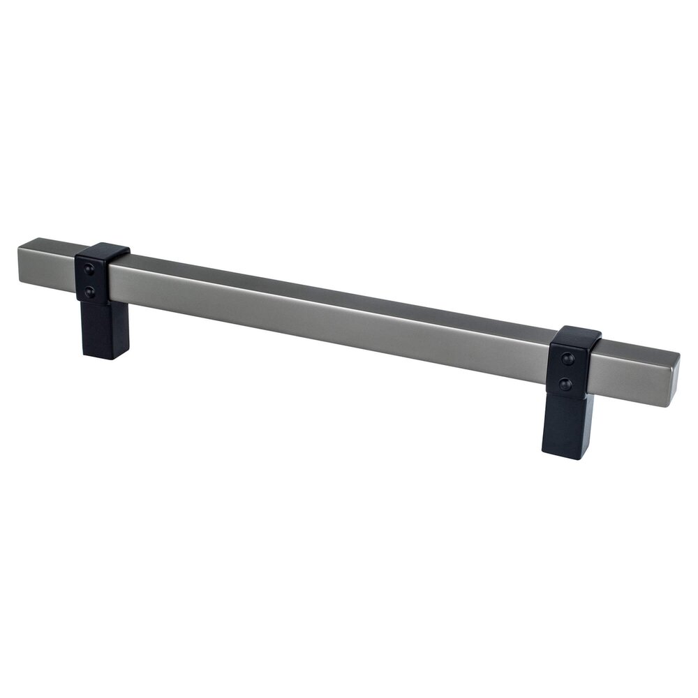 160mm Centers Classic Comfort Pull in Slate and Matte Black
