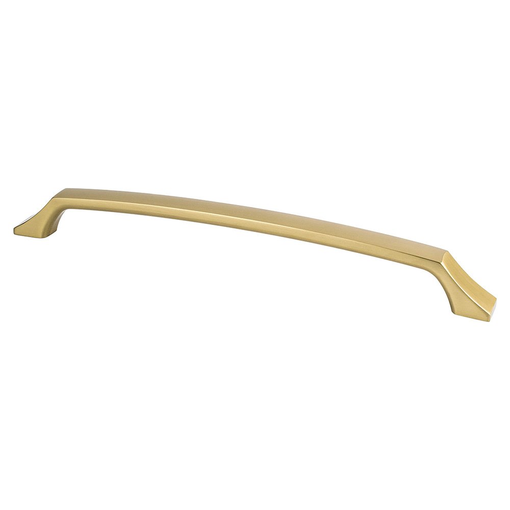 12" Centers Uptown Appeal Appliance Pull in Modern Brushed Gold