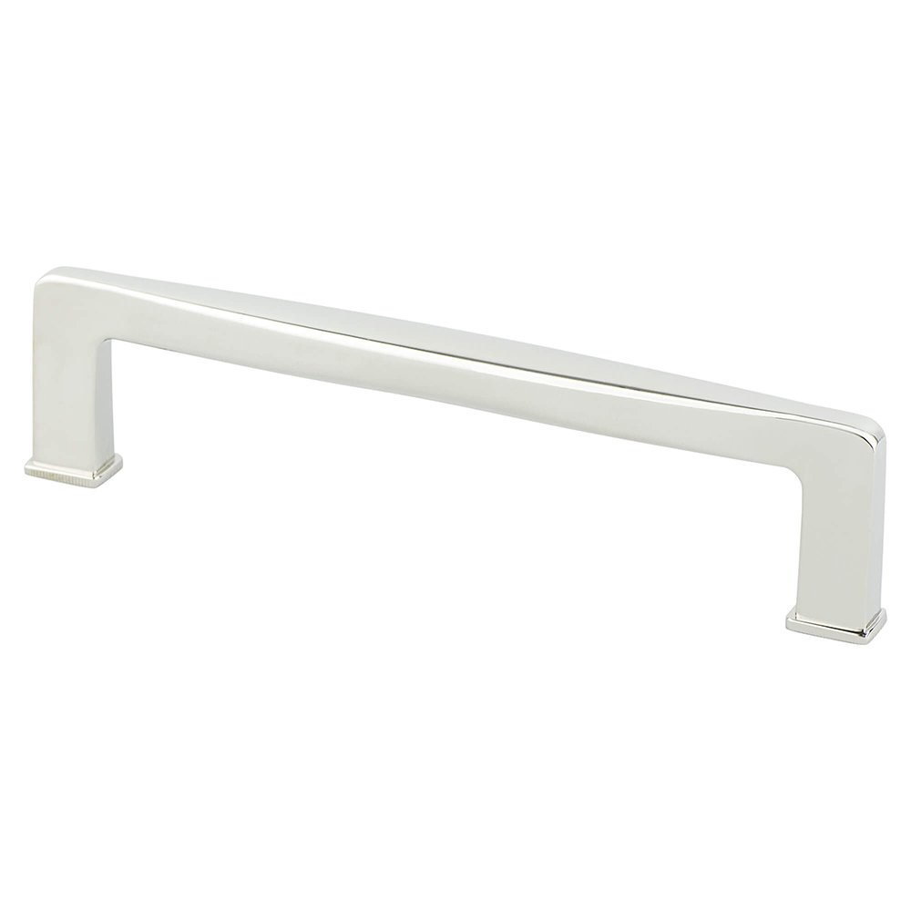 5" Centers Classic Comfort Pull in Polished Nickel