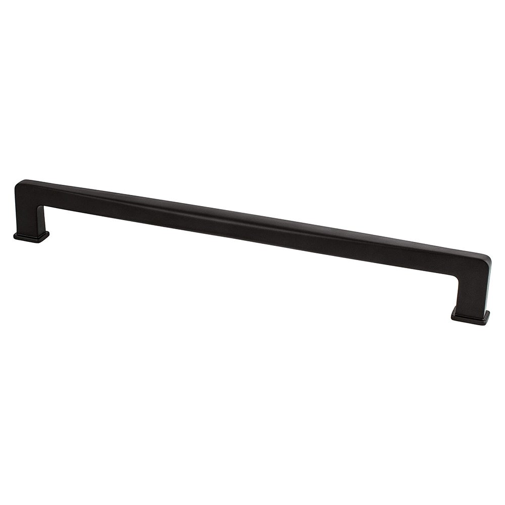 12" Centers Classic Comfort Appliance Pull in Matte Black