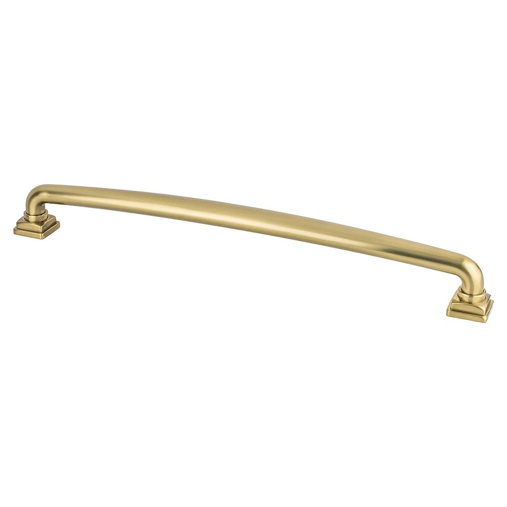 12" Centers Timeless Charm Appliance Pull in Modern Brushed Gold