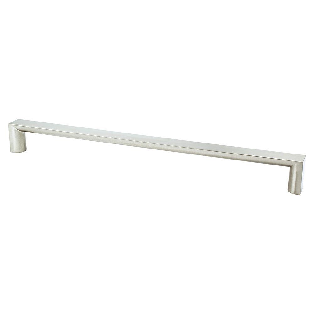 18" Centers Uptown Appeal Appliance Pull in Brushed Nickel