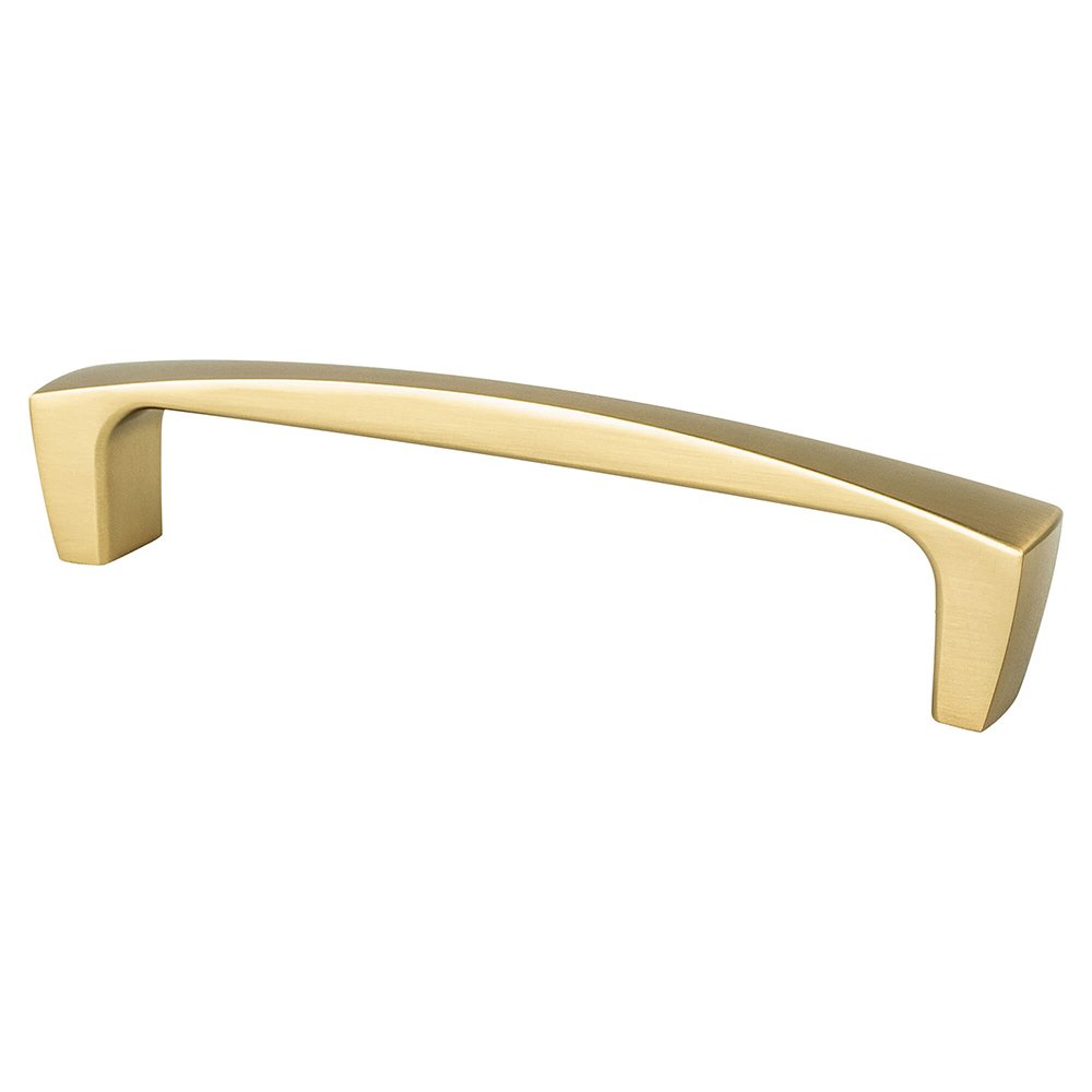 5" Centers Classic Comfort Pull in Modern Brushed Gold