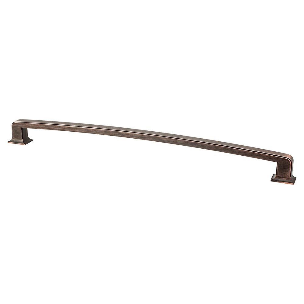 18" Centers Timeless Charm Appliance Pull in Verona Bronze