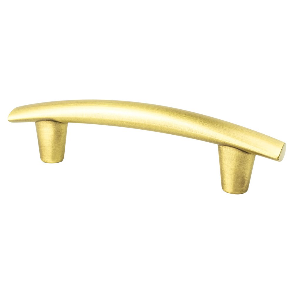 3 3/4" Centers Classic Comfort Pull in Satin Gold