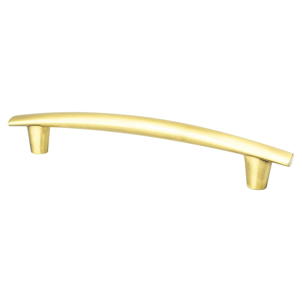 6 5/16" Centers Classic Comfort Pull in Satin Gold