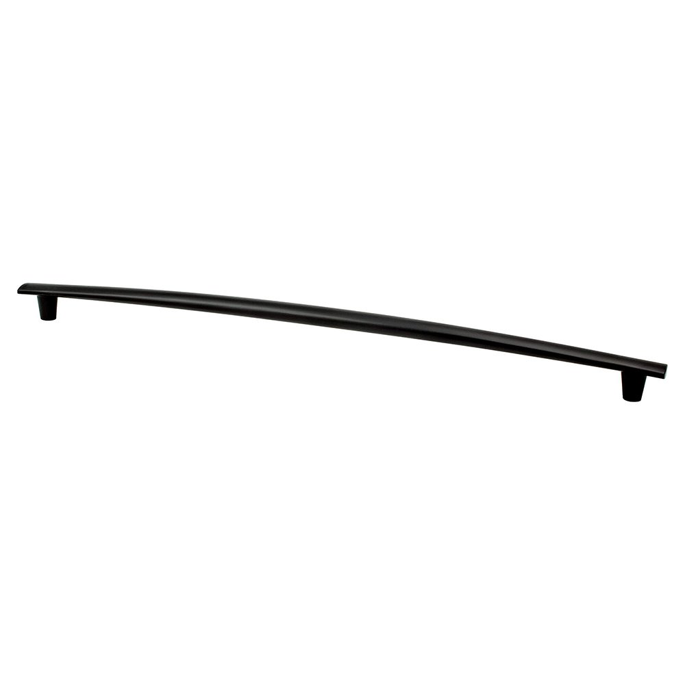 17 5/8" Centers Classic Comfort Appliance Pull in Matte Black