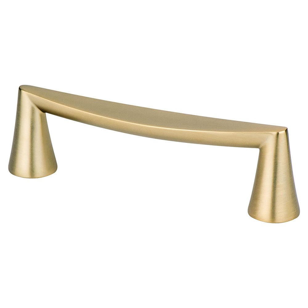 3 3/4" Centers Classic Comfort Pull in Modern Brushed Gold