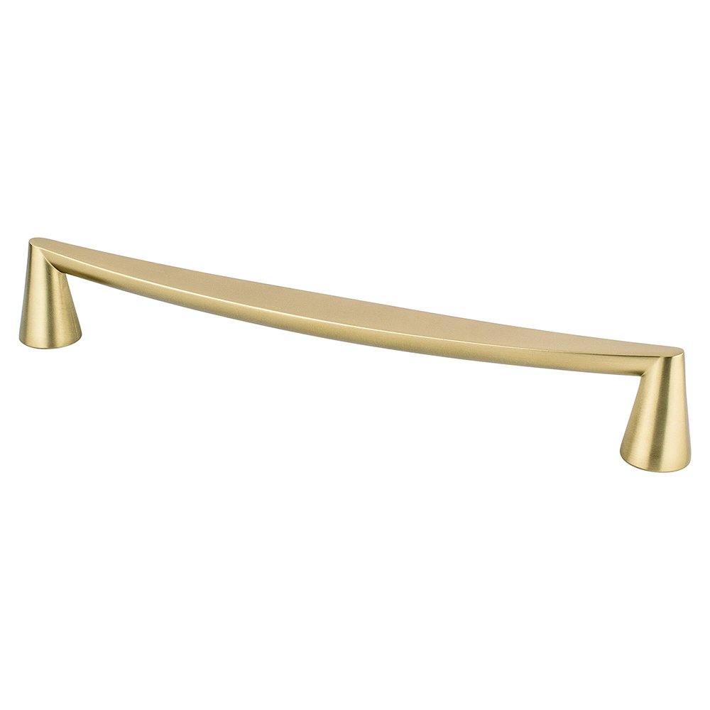 8 13/16" Centers Classic Comfort Pull in Modern Brushed Gold