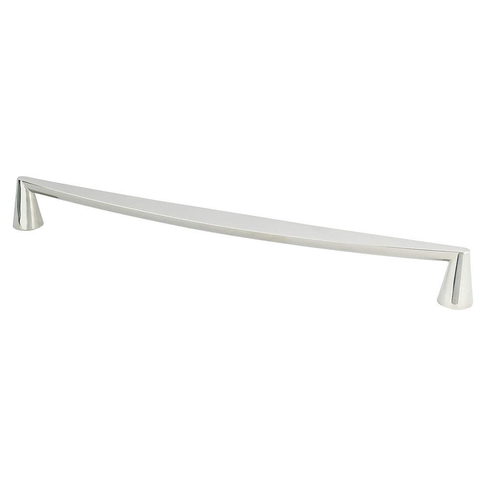 12 5/8" Centers Classic Comfort Pull in Polished Nickel