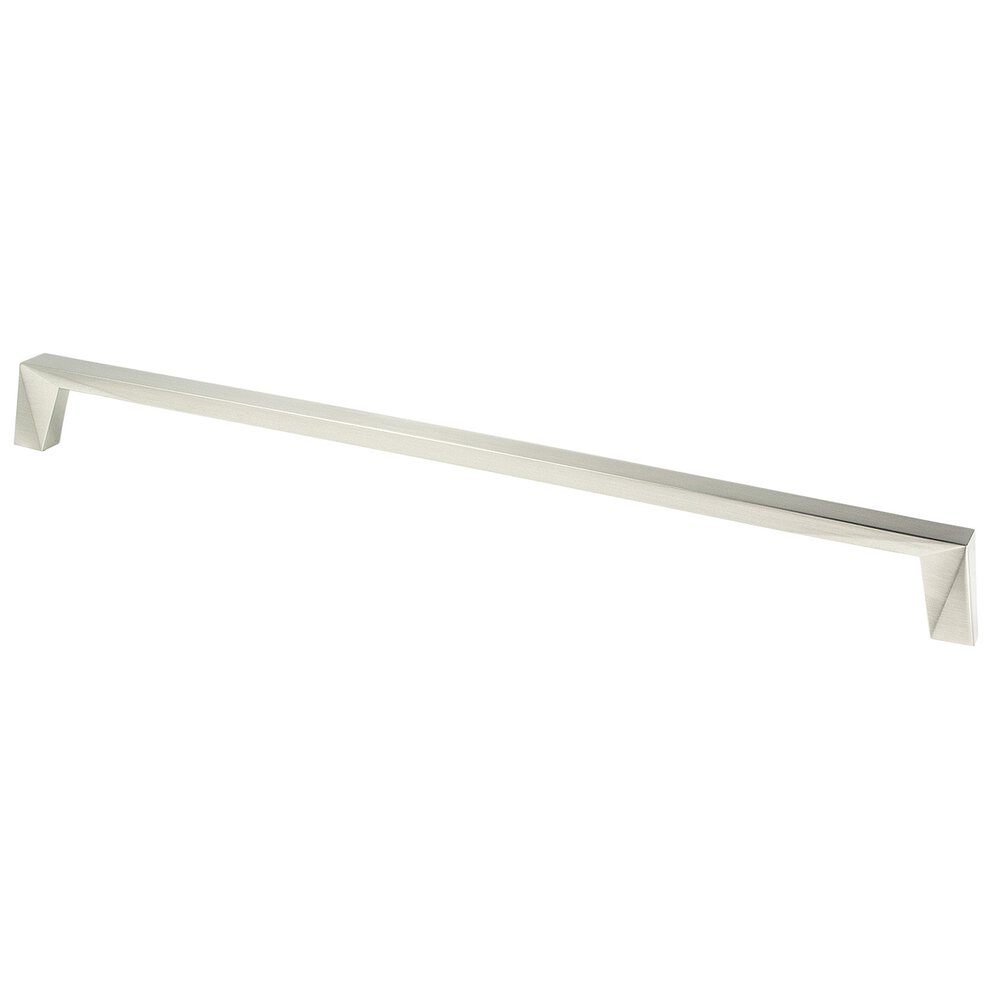 18" Centers Uptown Appeal Brushed Nickel Appliance Pull