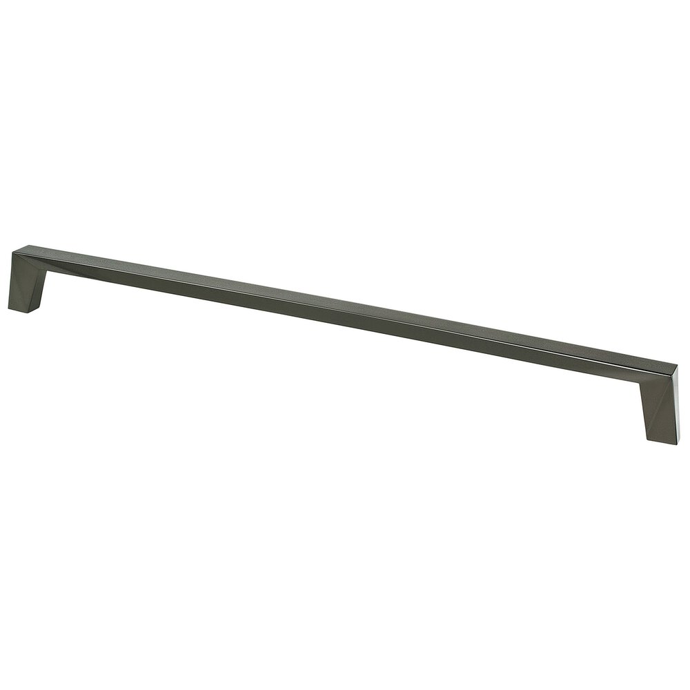 18" Centers Uptown Appeal Black Nickel Appliance Pull