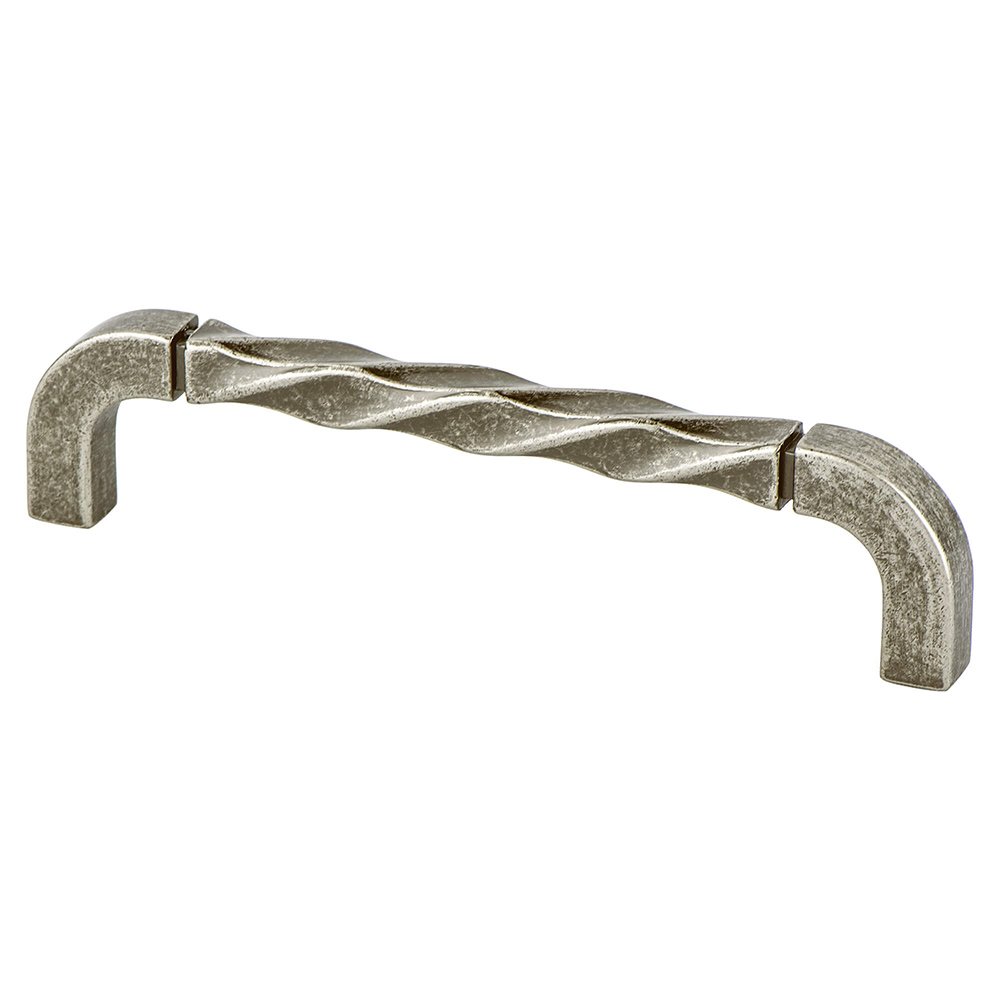 5" Centers Artisan Inspired Pull in Weathered Nickel