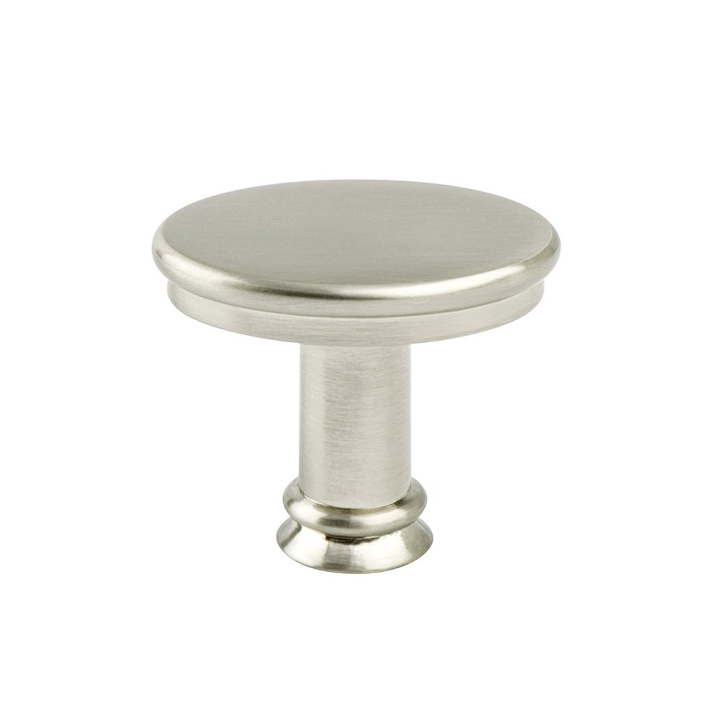 1 7/16" Long Classic Comfort Knob in Brushed Nickel