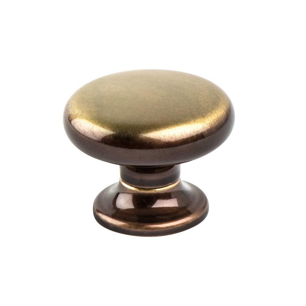 1 3/16" Diameter Classic Comfort Small Knob in Brushed Bronze