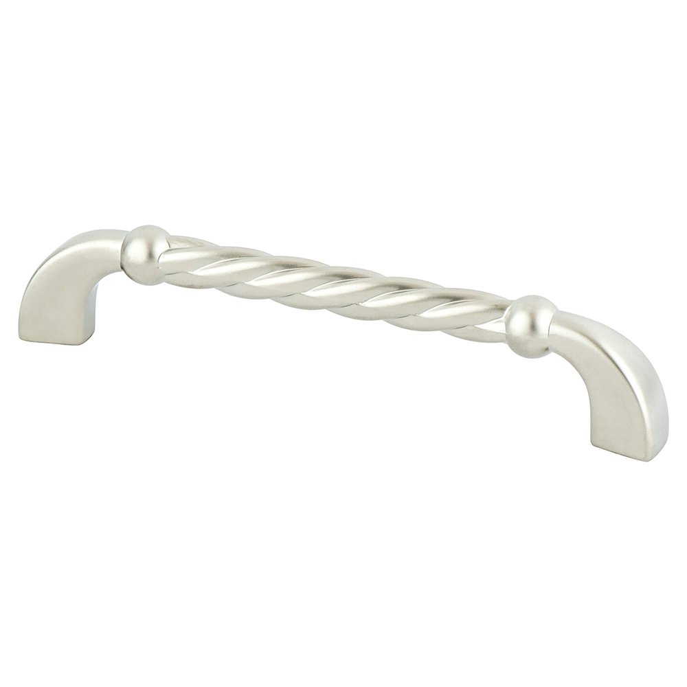 5" Centers Timeless Charm Pull in Satin Nickel