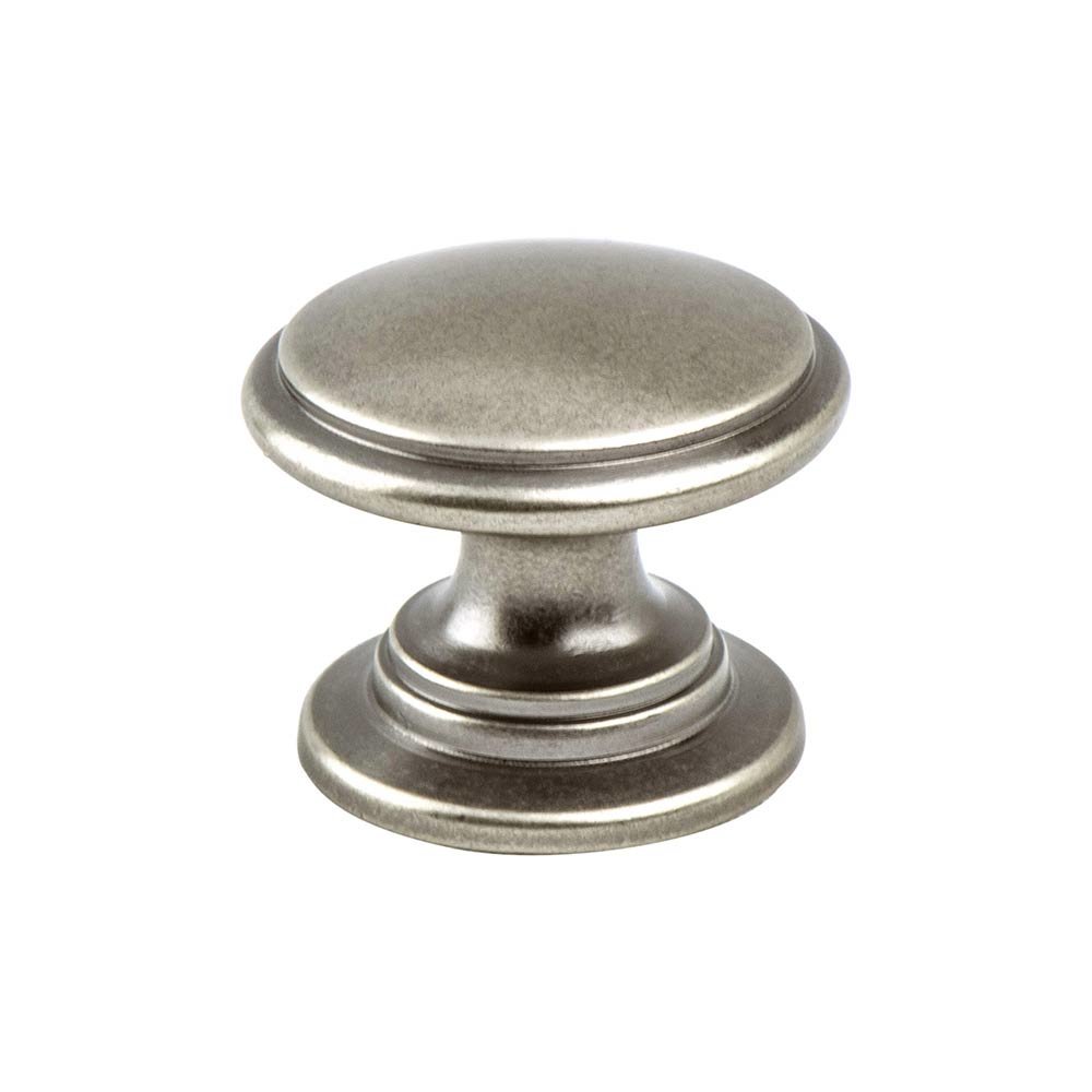 1 3/16" Diameter Timeless Charm Knob in Antique Pewter