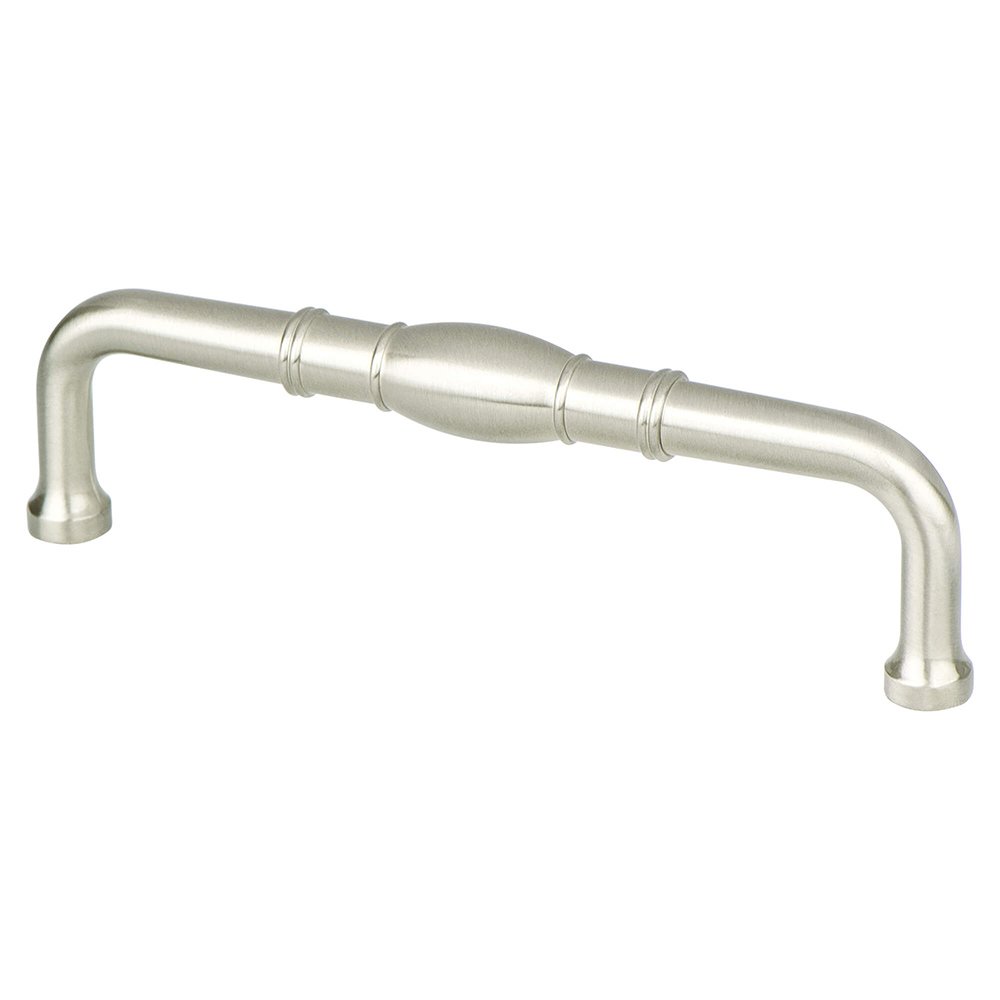 4" Centers Classic Comfort Pull in Brushed Nickel