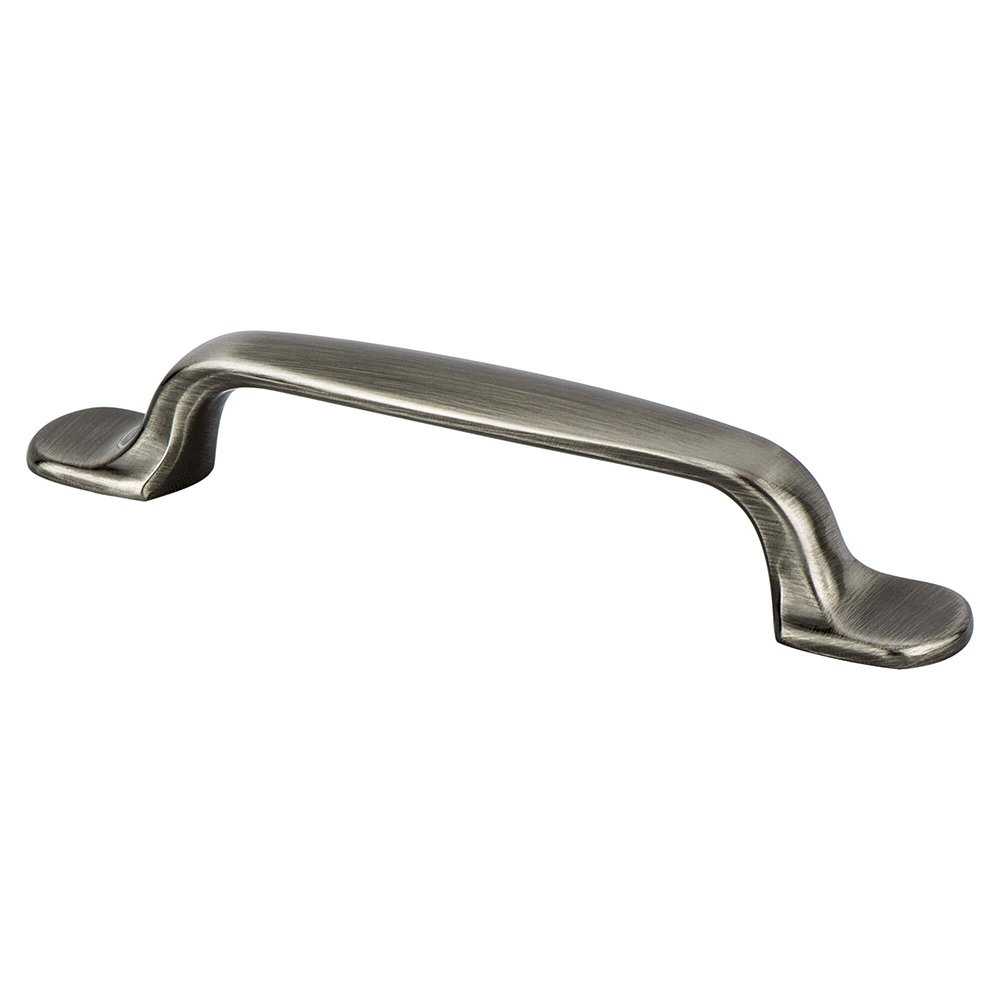 3 3/4" Centers Classic Comfort Pull in Brushed Black Nickel