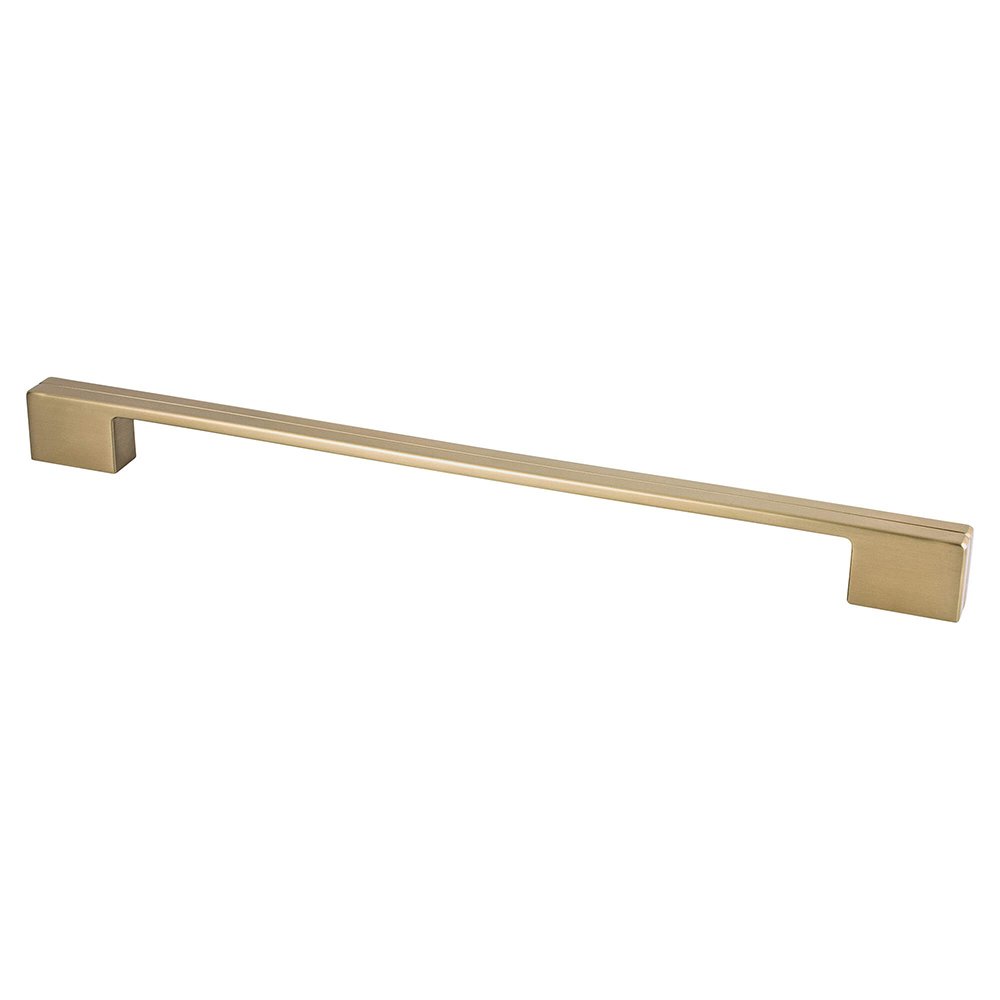 12 5/8" Centers Uptown Appeal Pull in Modern Brushed Gold