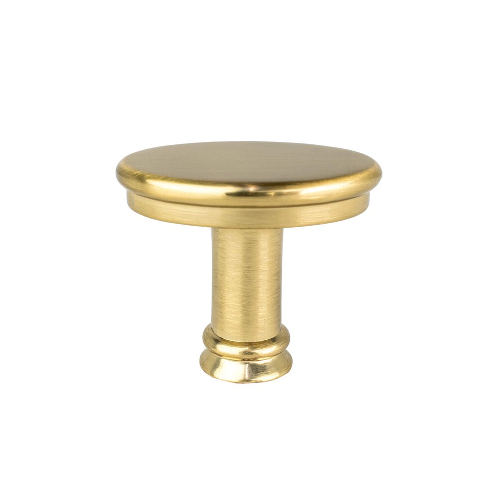 1 7/16" Long Classic Comfort Knob in Modern Brushed Gold