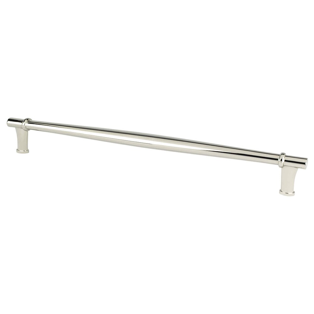 12" Centers Appliance Pull  in Polished Nickel