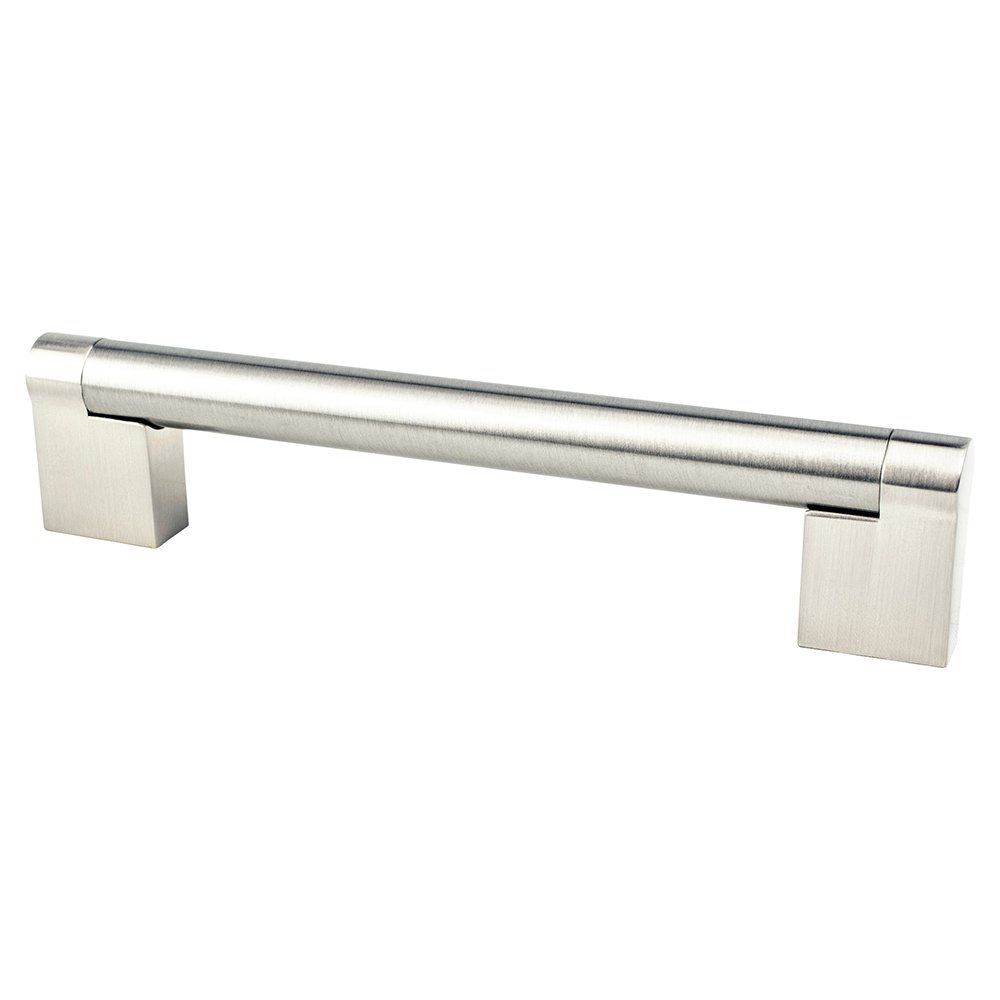 128mm Centers Bar Pull in Brushed Nickel