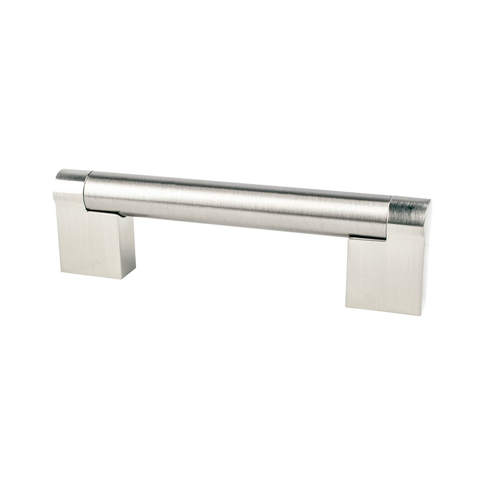 96mm Centers Bar Pull in Brushed Nickel