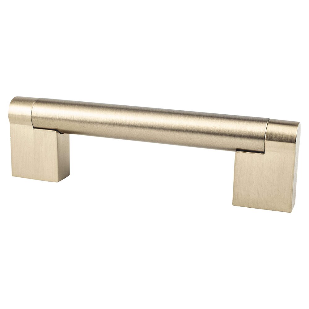 96mm Centers Bar Pull in Champagne