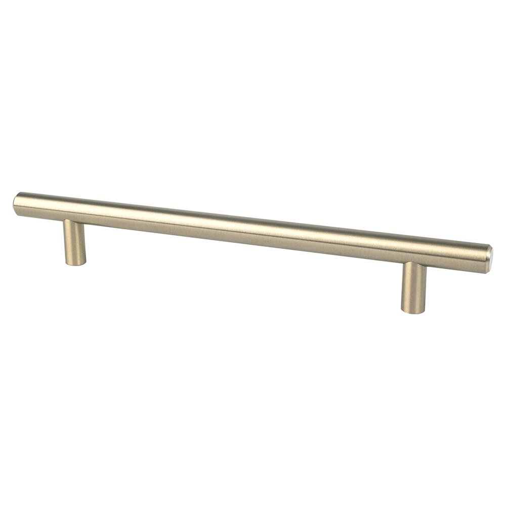 160mm Centers European Bar Pull in Champagne