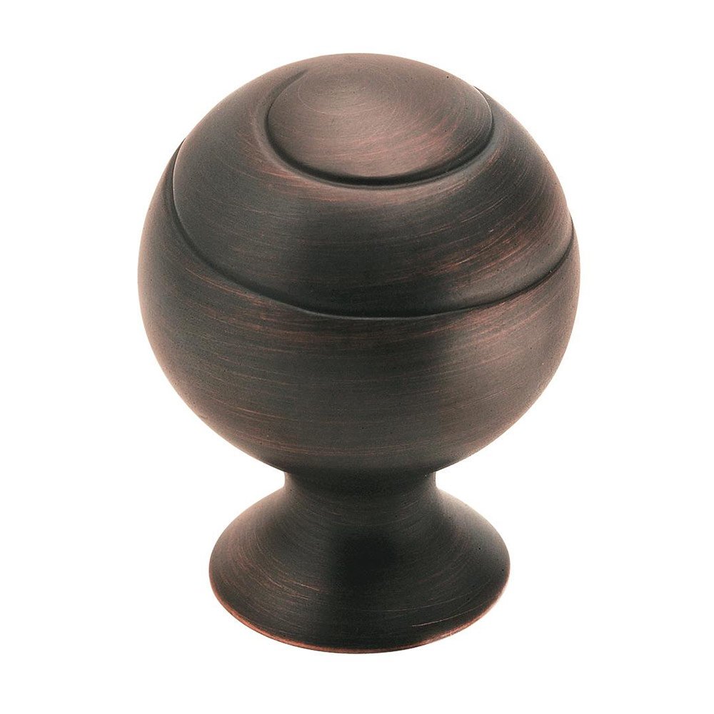 Cabinet Knob Oil Rubbed Bronze Round Swirl Knob
