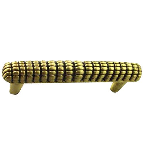 3" Centers Bee Hive Handle in Antique Brass