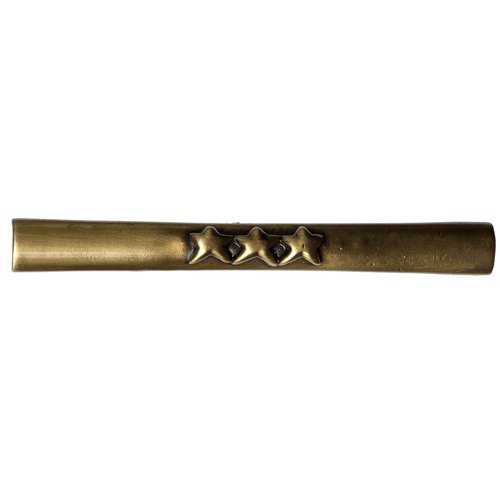 3" Centers Star Handle in Antique Brass