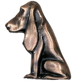 Flop Ear Dog Knob in Oil Rubbed Bronze