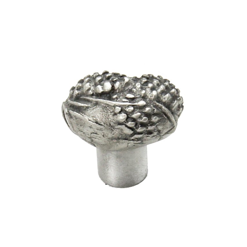 Pinecone Small Oval Knob in Jet