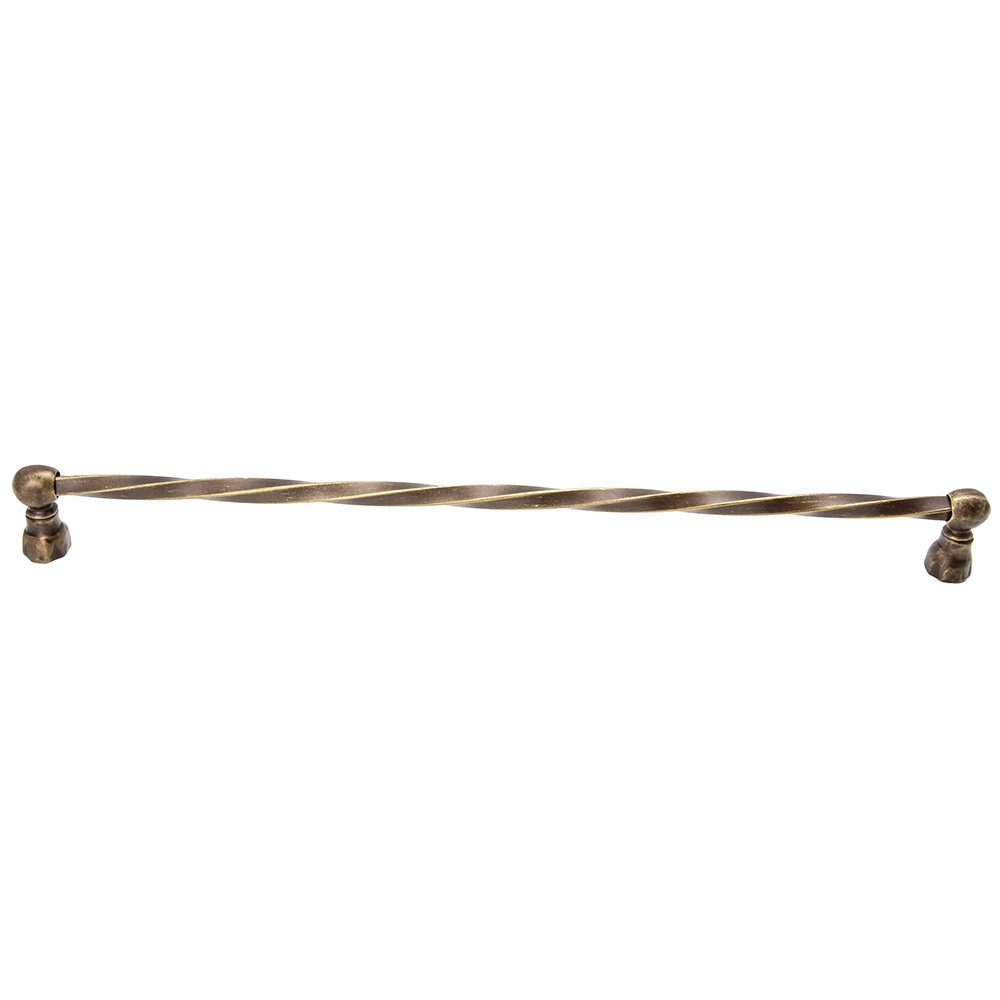 Oval Long Pull 22" in Antique Brass