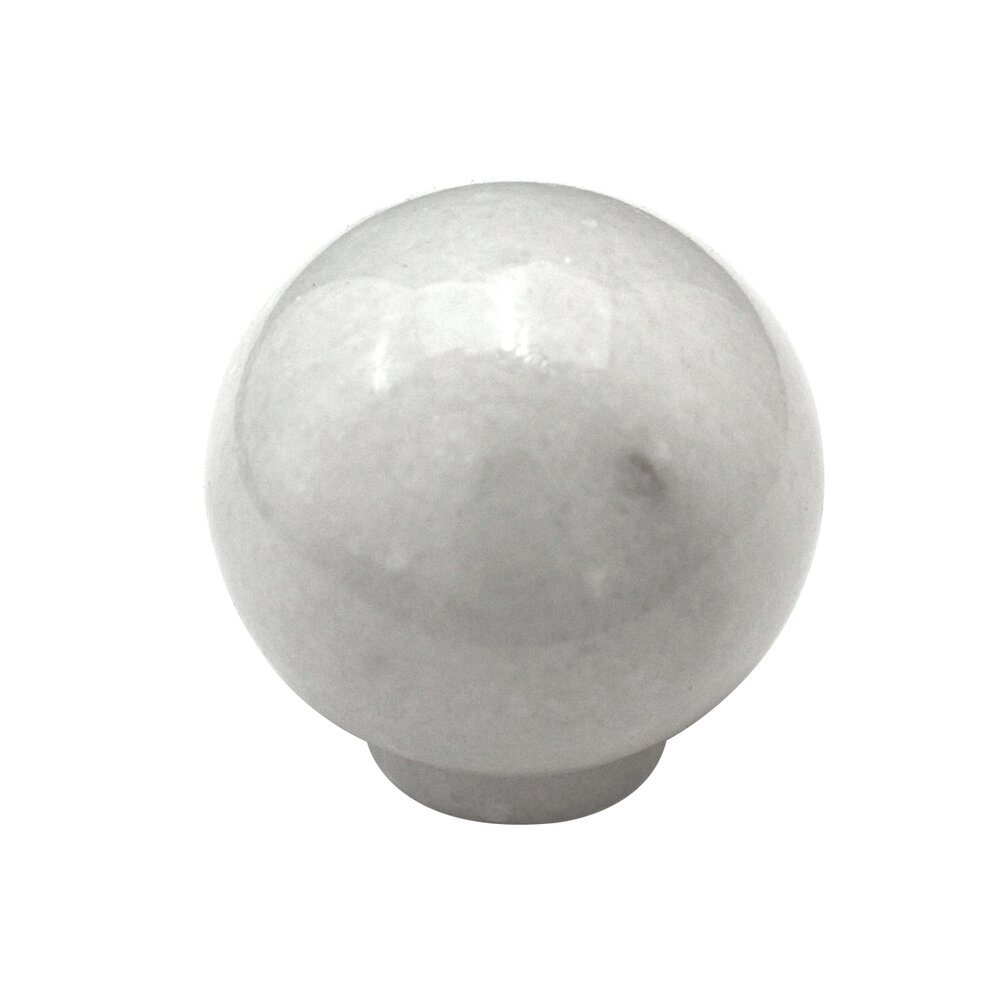 Sphere Knob in White