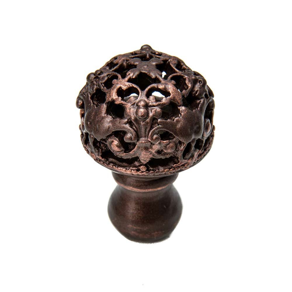 Medium Knob Full Round in Bronze