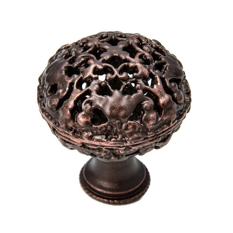 1 1/2" (38mm) Large Knob Full Round in Oil Rubbed Bronze