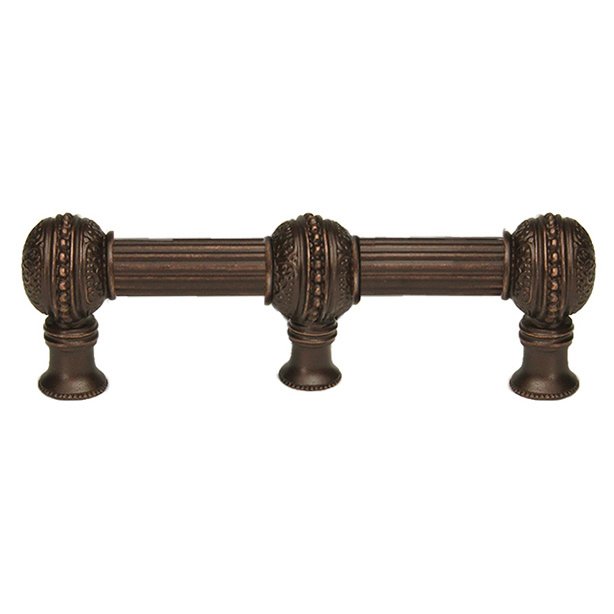 6" Centers With 5/8" Reeded Center Long Pull With Center Brace 