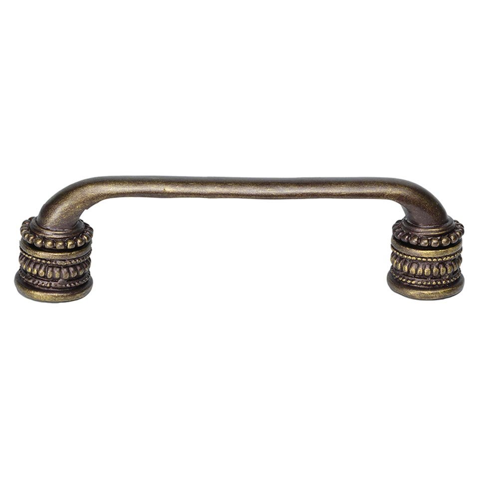 5" Center Pull with Beaded Treatment on Bottom in Oil Rubbed Bronze