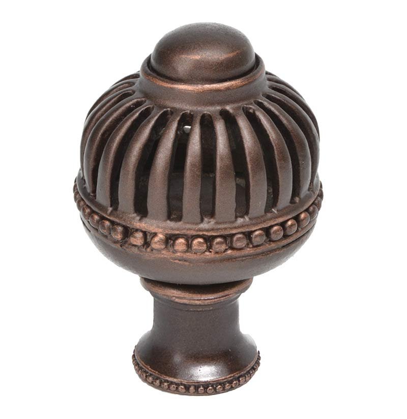 Large Knob Rosette Style With Sleeve in Oil Rubbed Bronze