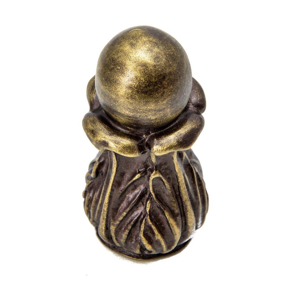 Large Knob in Soft Gold