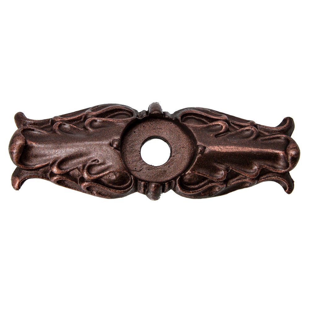 Beaded Small Backplate in Oil Rubbed Bronze