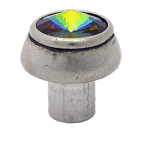 Swarovski Crystal Round Knob in Chalice with Vitral Medium