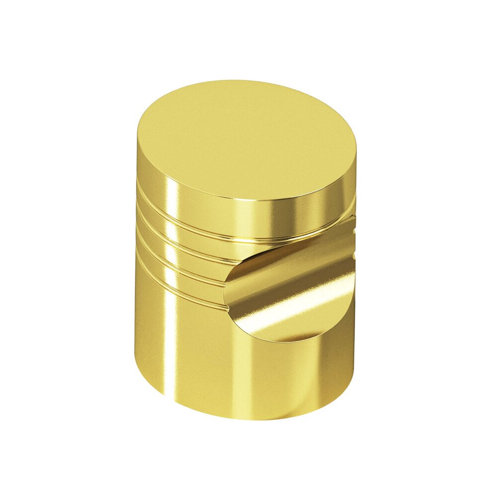 1" Diameter Knob In French Gold