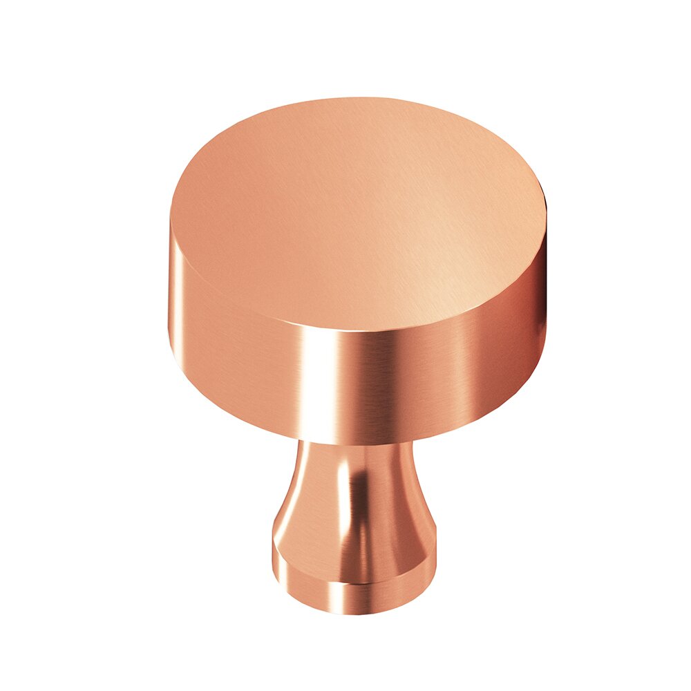 1" Diameter Knob in Satin Copper